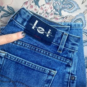 90s Y2K lei bootcut blue jeans Juniors size 5